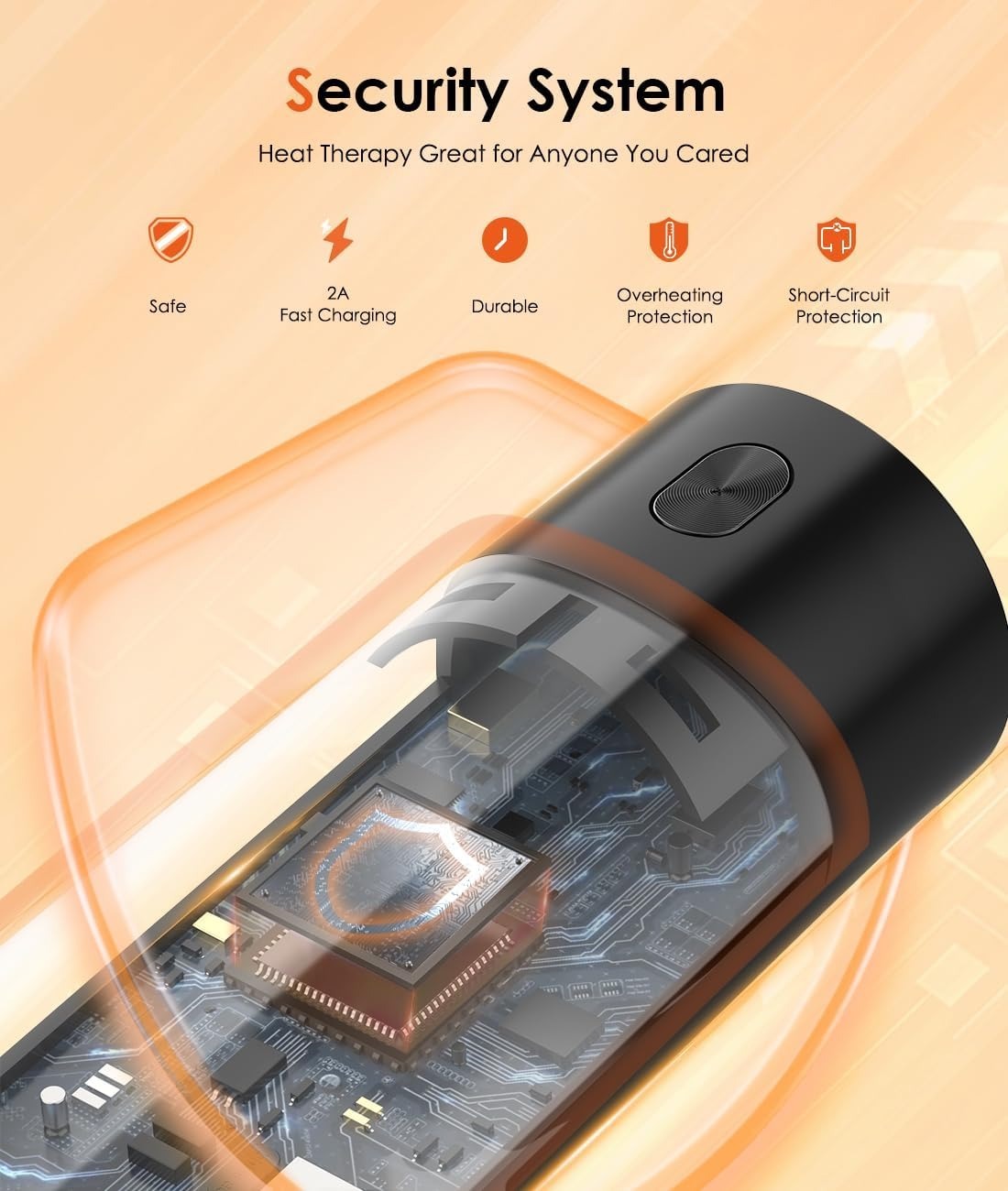 2-Pack Hand Warmer Rechargeable, power bank 10000mAh, Portable Pocket Warmers, 3 Heating Modes, Suitable for Outdoor sports, Camping, Watching football games, Skiing, fishing.